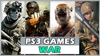 TOP 45 BEST WAR GAMES ON PS3 || BST PS3 GAMES