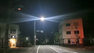 高知県の夜間点滅信号　その26