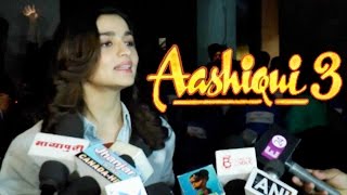 Alia Bhatt SPEAKS UP On Not Doing Aashiqui 3