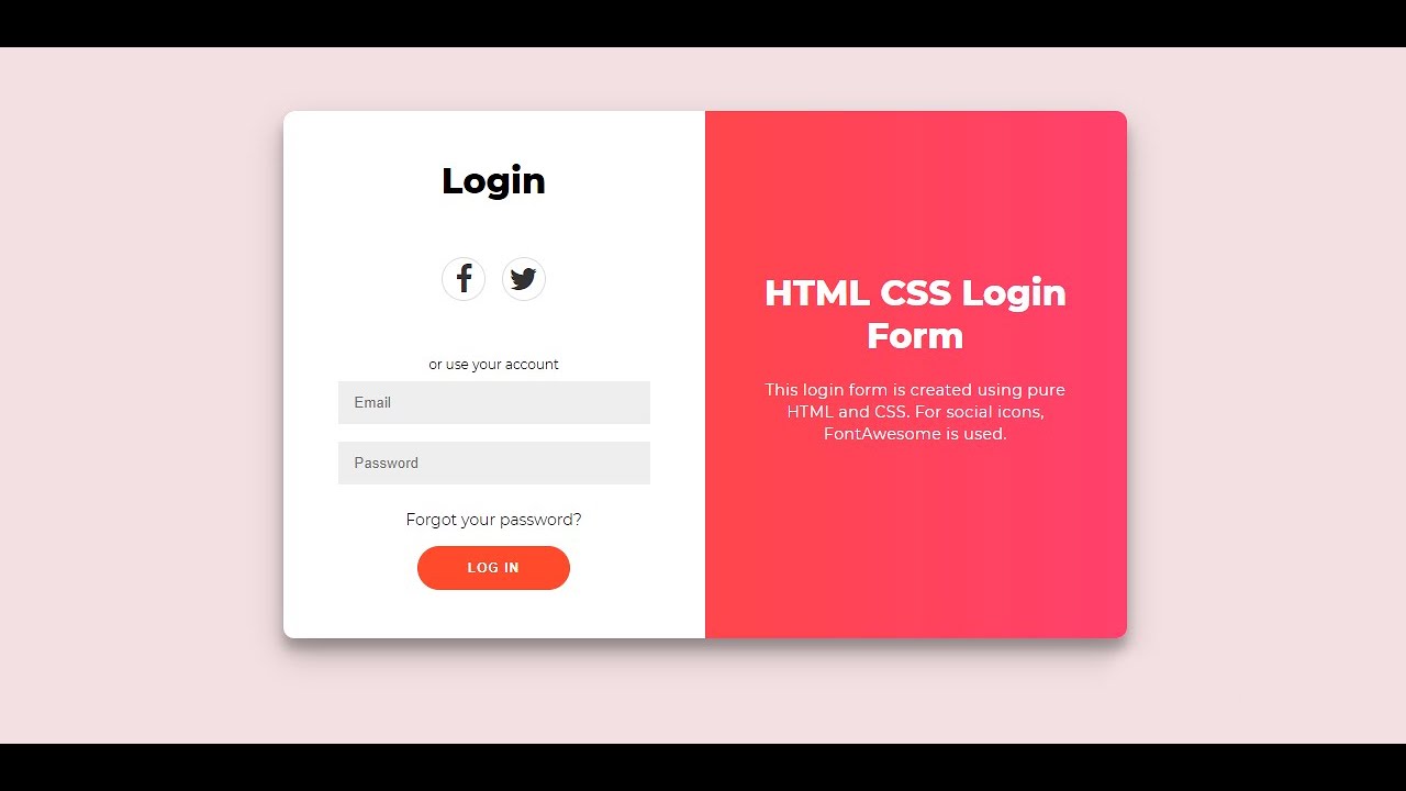 Lecture 26 - CSS FORM Design #2 - YouTube