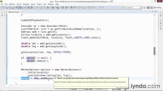52 Removing map markers (Building Mobile Apps with Google Maps Android API v2)
