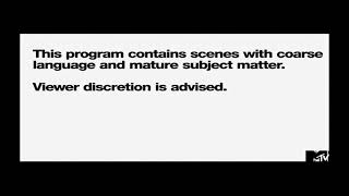 MTV Canada (2020) - Language and Mature Subject Matter Viewer Advisory