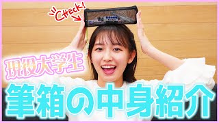 【筆箱紹介】現役女子大生ねねまるの筆箱の中身公開！！可愛いが盛り沢山♡