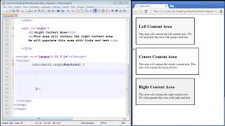 03 JQuery Tutorial for Beginners 3 First JQuery code | Computer Monk 🔴