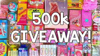 HUGE 500K GIVEAWAY! FREE TO ENTER! 🎉