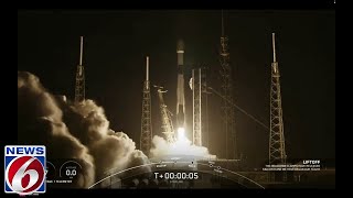 SpaceX Falcon rocket carries Starlink satellites into orbit