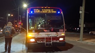 (Full Route) TTC Route 110A Islington South To Islington STN On Orion VII EPA10 8343