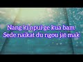 zeme love song official lyrics video anou teu ra pui ngamlu kuame