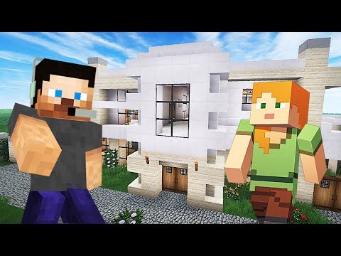 Building Our New House Minecraft W My Girlfriend Minecraft 7