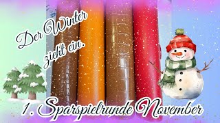 ⛄️ Binder neu Sortieren ⛄️ 1. Spielerunde November  ⛄️