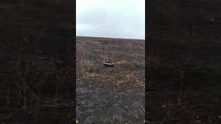 Pokrovsk - 02.01.2025. Fighter Films The Destroyed Ukrainian M113 APC Somewhere In The Pokrovsk Area