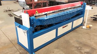 MYT Hydraulic TDF folding machine / TDF flange folding machine /Sheet metal TDF folding machine