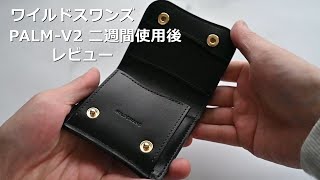 【ワイルドスワンズ】 PALM-V2 二週間使用後のご紹介です。