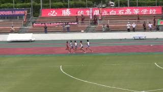 2012佐賀県高校新人陸上競技　女子1500m決勝