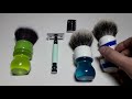 Бритьё. Новые помазки для бритья с АлиЭкспресс. new shaving brushes from aliexpress.