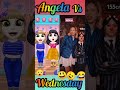 Angela vs Wednesday | 😉😲#shorts #angela #wednesday