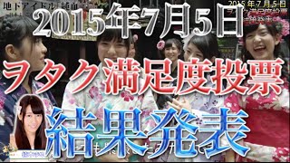 純血754話『ヲタク満足度投票 結果発表』(Kamen Joshi)2015年7月5日