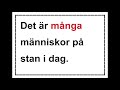 day 15 five words a day learn swedish a2 cefr learn swedish