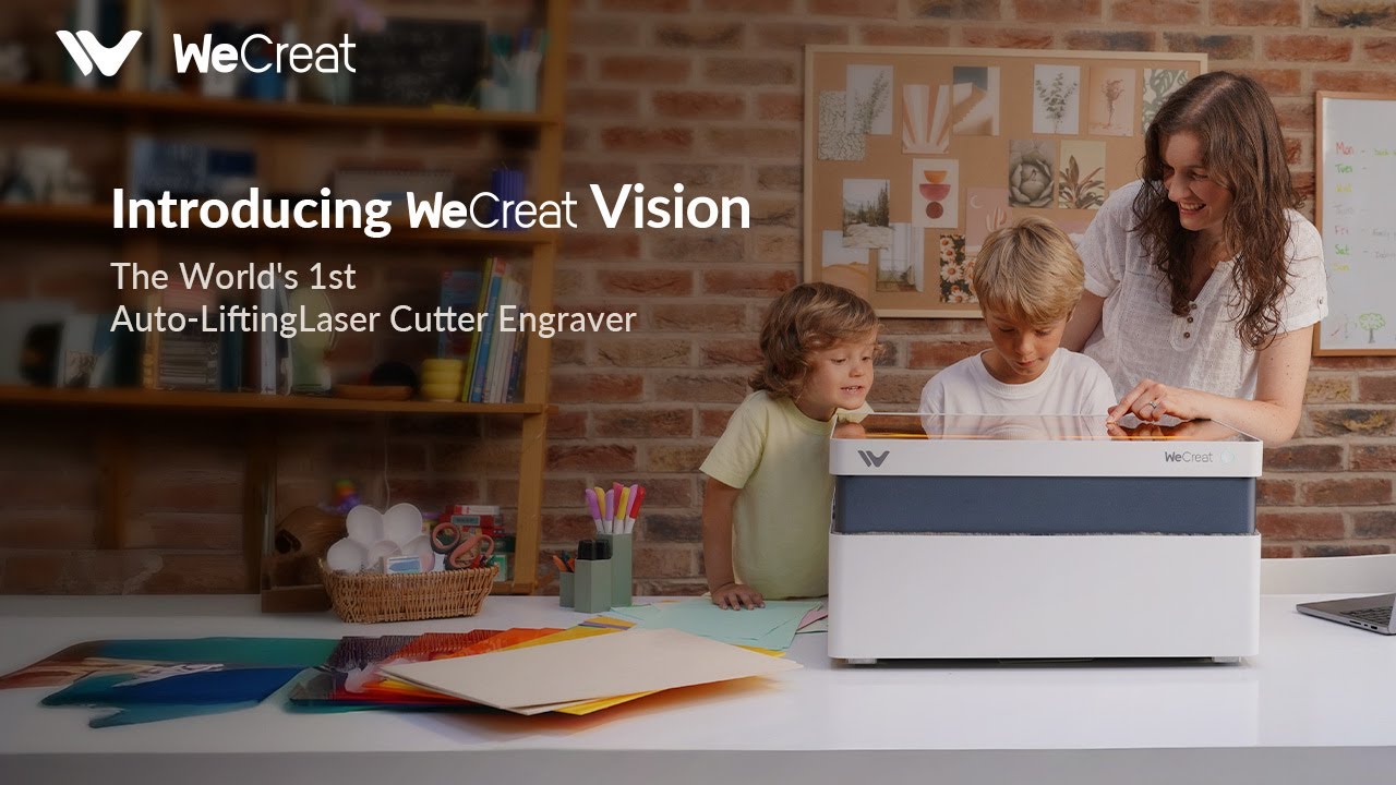 Introducing Wecreat Vision The World S 1st Auto Lifting Laser Engraver