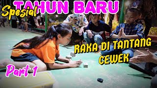 RAKA Vs CEWEK ‼️ CUMA DIA YANG BERANI LAWAN RAKA 🔥 SUDAH BAWA KARTU 1 TOPLES BESAR 😱 🔥