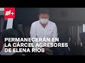 Tres presuntos agresores de saxofonista María Elena Ríos permanecerán en la cárcel - En Punto