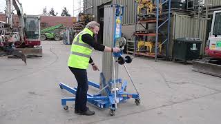 Genie SLA Materials Handler (Genie super lift advantage) Safety procedure