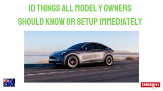 Tesla Model Y - 10 safety things every new owner should know