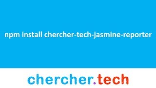 chercher tech jasmine reporter | Protractor