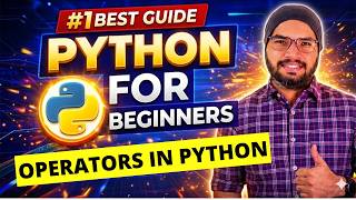 #18 Operators in Python | Python Tutorials For Beginners
