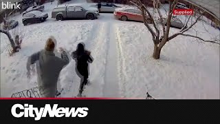 Calgarian rescues package from porch pirates