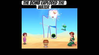 The bomb exploded the water Gardenscapes new