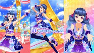 【アイカツ・ドリームストーリー】白百合かぐやちゃんでSTART DASH SENSATIONをプレイ（マジカルネイビーコーデ）