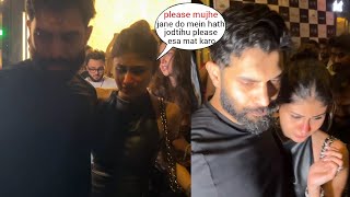 Mouni Roy brokedown \u0026 Crying after got DRUNK as she can't walk properly as Fans misbehaved with her