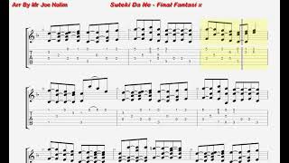 Suteki Da Ne - Final Fantasi x_Free Tab