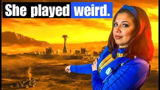 What happens when a Non-Gamer Wife Plays Fallout New Vegas ?