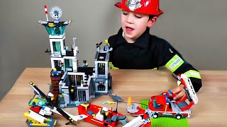 Pretend Play with Lego City Firetrucks, Emergency Vehicles & MORE | Compilation | Jack Jack Plays