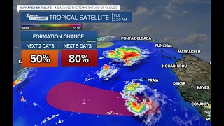 Tropical storms Peter, Rose stay out to sea and Odette could reform