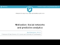 R Tutorial: Predictive Analytics using Networked Data in R | Intro