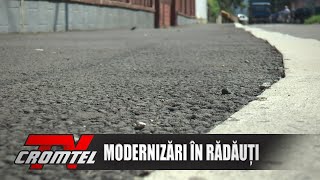 Știri CromtelTV - Lucrări de reabilitare și modernizare în municipiul Rădăuți