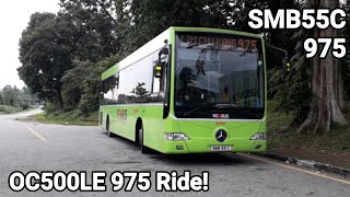 [SMB55C | OC500LE] SMRT Buses Trunk 975 Ride