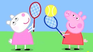 Peppa Pig Plays Tennis | Kids TV And Stories