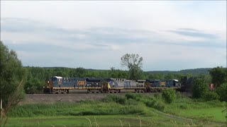 [HD] 14-hours Overnight on the CSX Mohawk Subdivision: 7/16-17/16