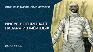 Иисус воскрешает Лазаря из Мёртвых - История 37 | Открытые Библейские Истории