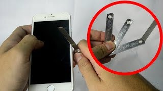 CUT PHONE WITH CHEAPEST KNIFE ON ASIA