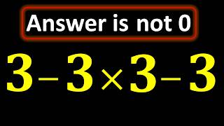 Most People Get This Math Question Wrong!