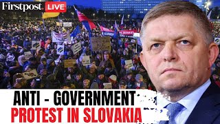 Slovakia Protest LIVE: Thousands Protest Against Government's Pro-Russia Policies | N18G