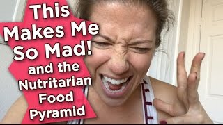 This Makes Me So Mad!! & The Nutritarian Food Pyramid | VLOG #184 | Nutritarian | Vegan