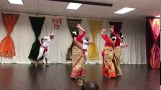 আমেৰিকাৰ বিহু| Bohag Bihu in America| Atlanta 2019| Couple Bihu Dance| Indian festival in USA