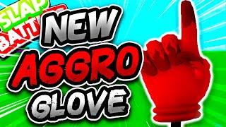 New AGGRO Glove👿 \u0026 BUS/REDACTED MASTERY! - Slap Battles Roblox