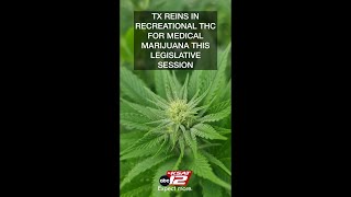 Texas reined in recreational THC for more medical marijuana this legislative session